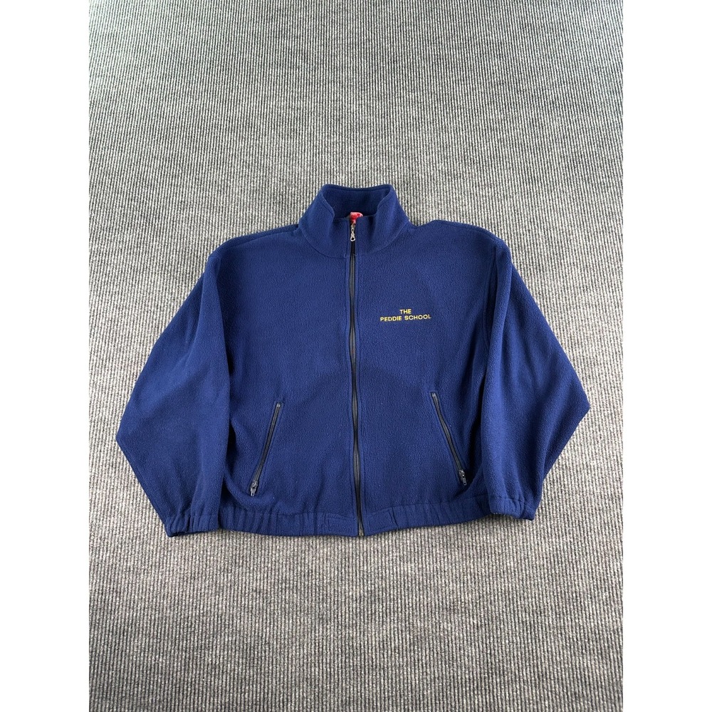 Vintage Peddie School Men's Extra Large Fleece Sportsmaster USA Prep Academy NJ